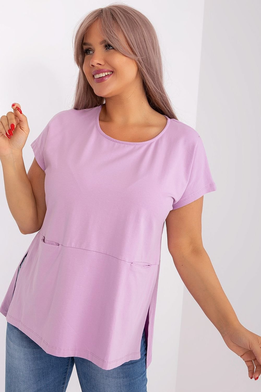 Plus size blouse model 182732